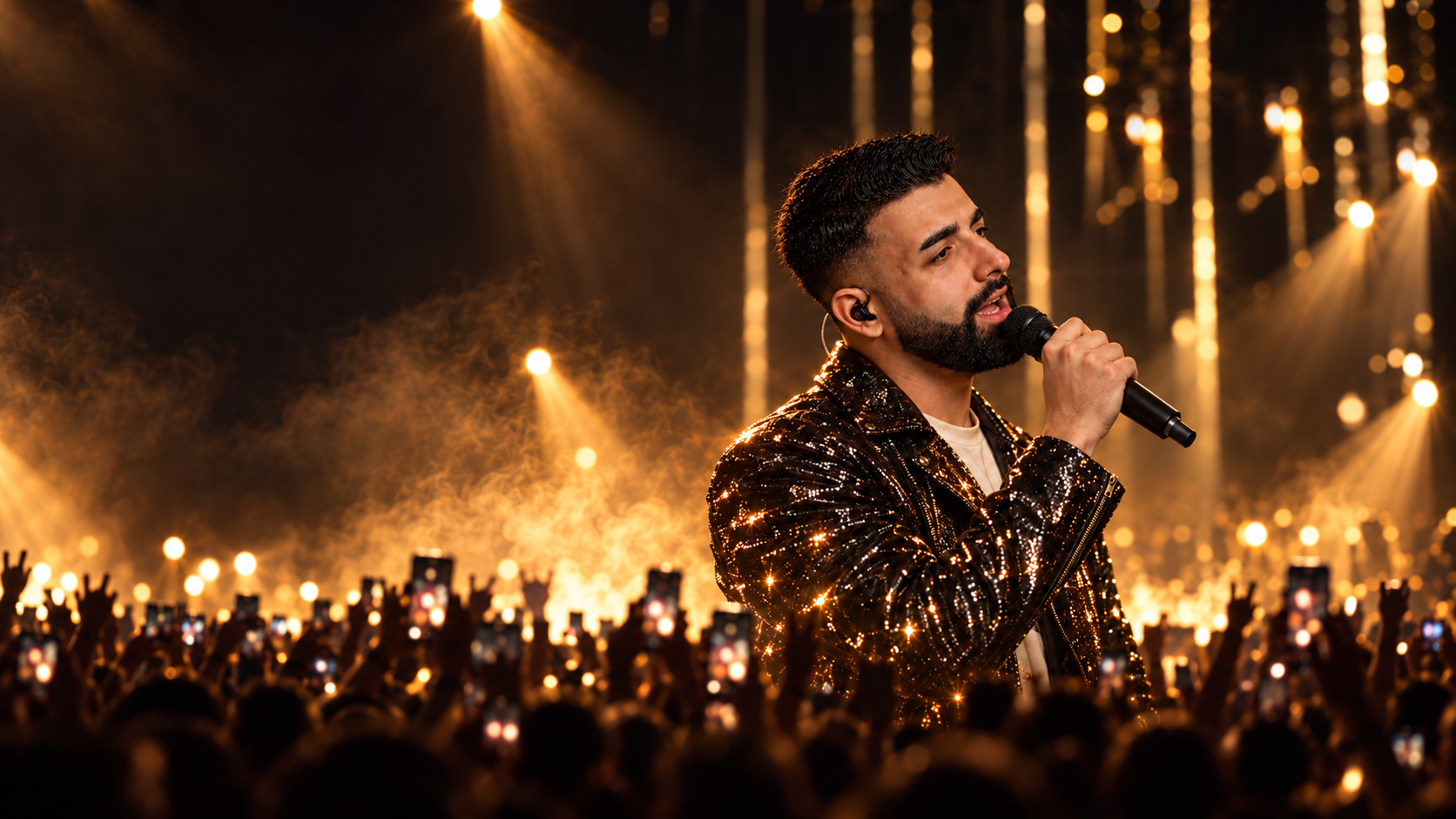 Ronkay on a golden concert stage